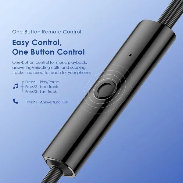 Oraimo CONCH 2 Neo (OEP-320S) 3.5 mm Wired earphones - Black_2