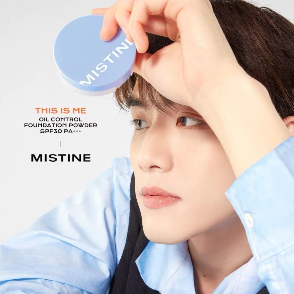 Mistine This Is มิสทีน ดิส อิส แป้งคุมมัน18ชม.บล็อกหน้าดีเว่อ✨ SPF 30 PA+++ (7กรัม)_1