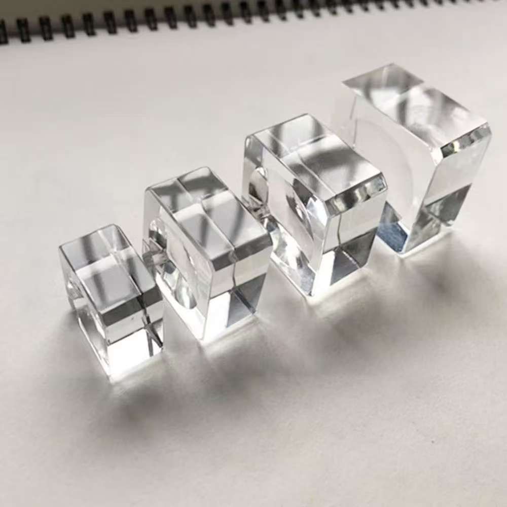 CLEAR GLASS CRYSTAL STAND BALL _1