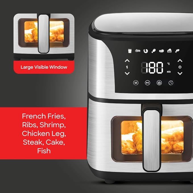 Sanford 10L Digital Air Fryer with 12 Preset Menus and Touchscreen Display | SF2460AF _1