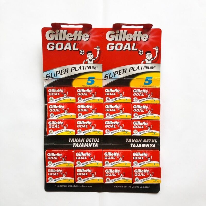 Gillette Goal Sp Merah 100% Original_1