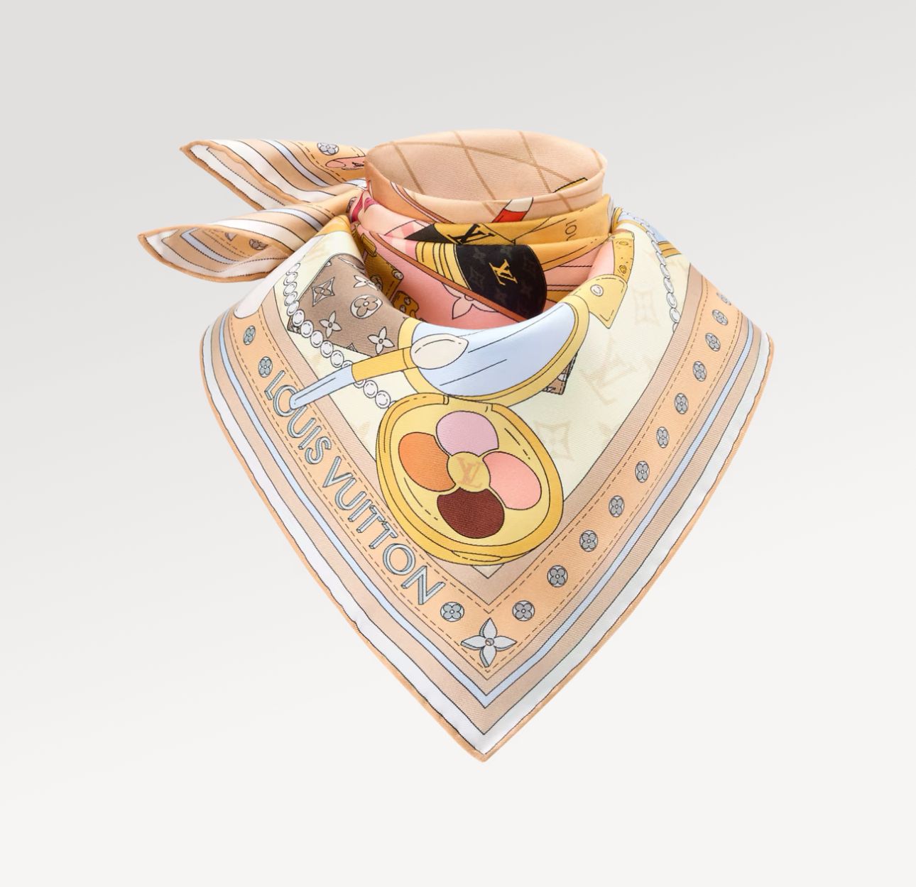Lenço LV Louis Vuitton - exclusivo _2