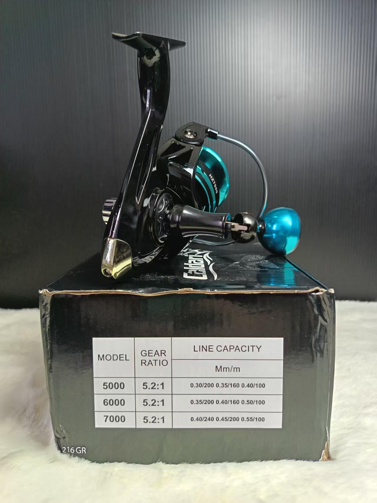 CALDARI SPINNING REEL FULL METAL CASTING -HZ7000_2