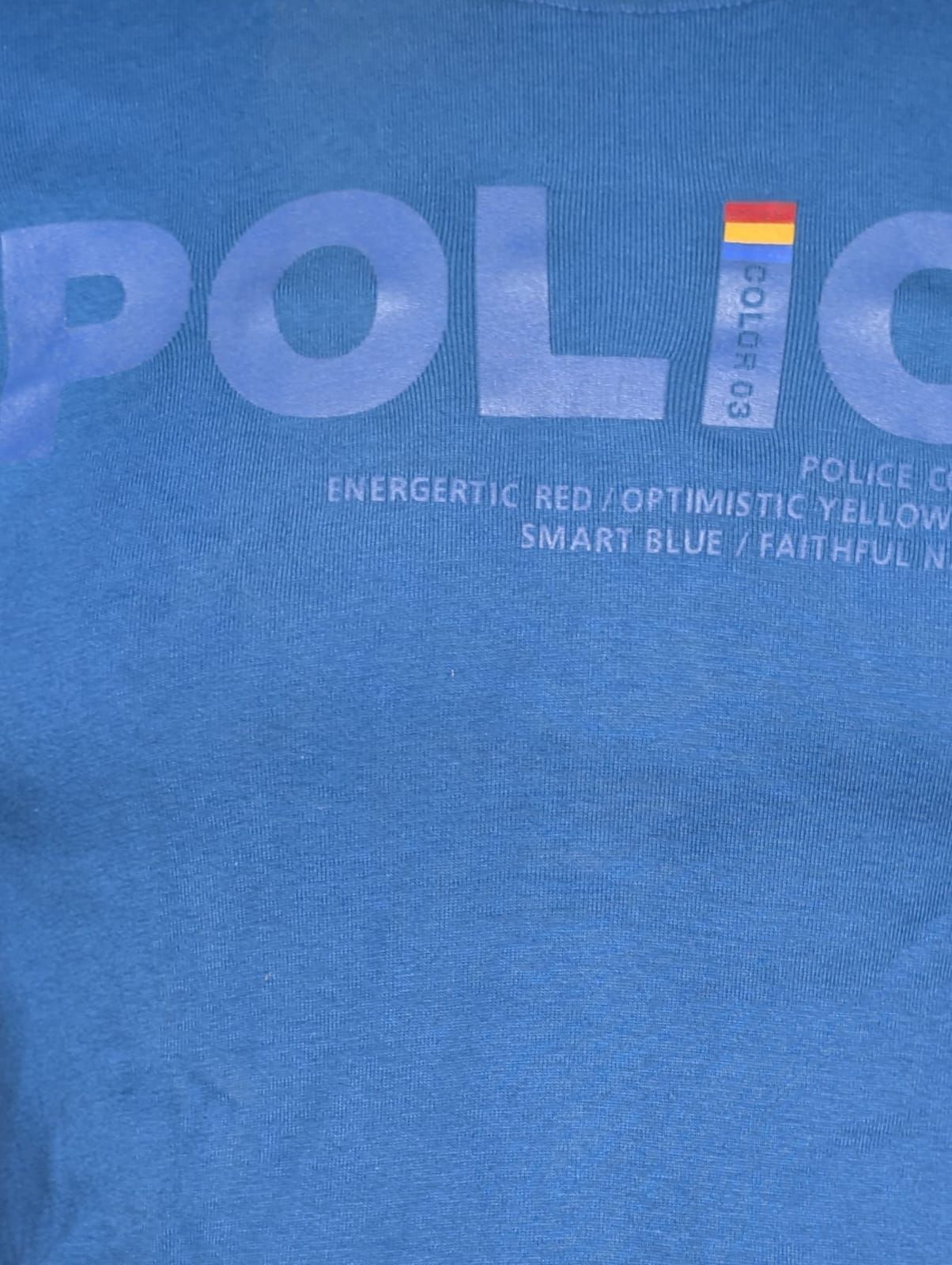 Police Brand Men's T-Shirt | Big Size_1