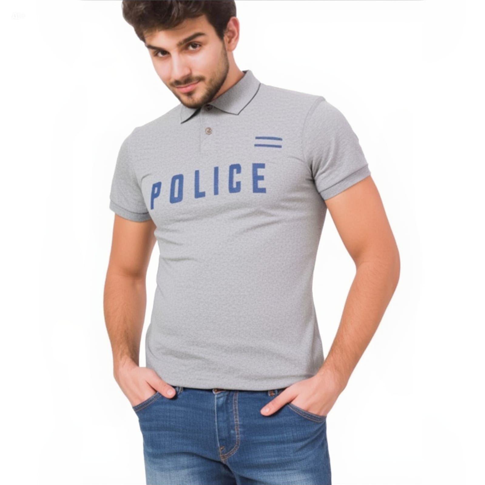 Police Brand Men's T-Shirt | Big Size   _0