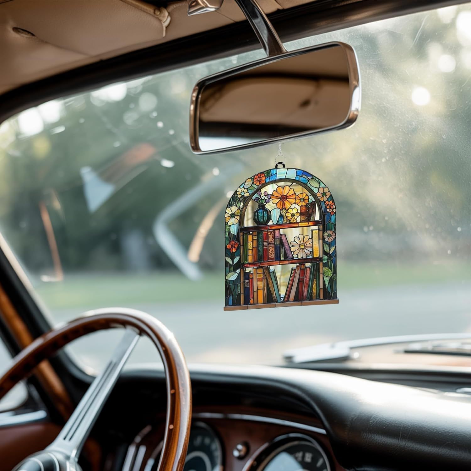 Suncatcher livresque pour voiture_0