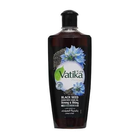 VATIKA HAIR OIL BLACK SEED ENRICHED 200ML_0