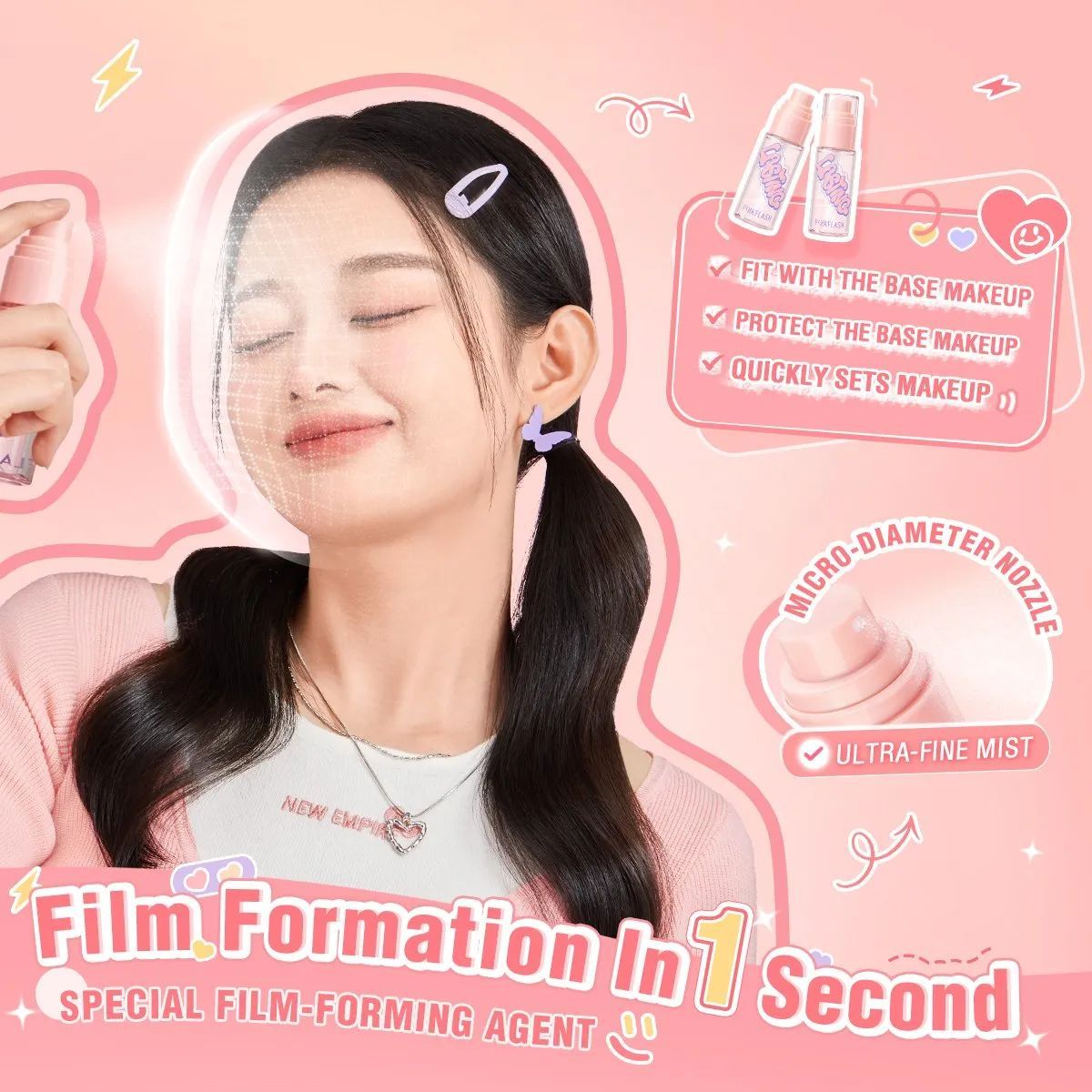 pink flash setting spray بنك فلاش مثبت مكياج_1