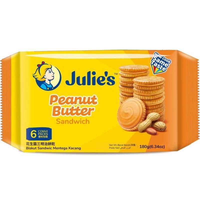JULIES DARK PEANUT SANDWICH 180G_0