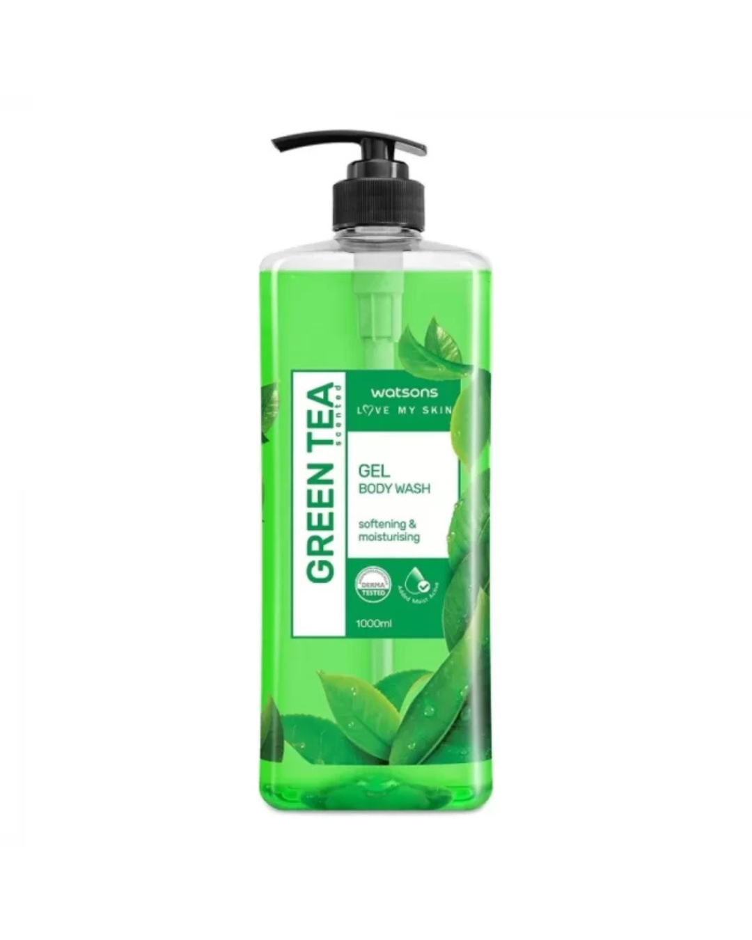 Watsons Gel Body Wash - Green Tea 1L_0