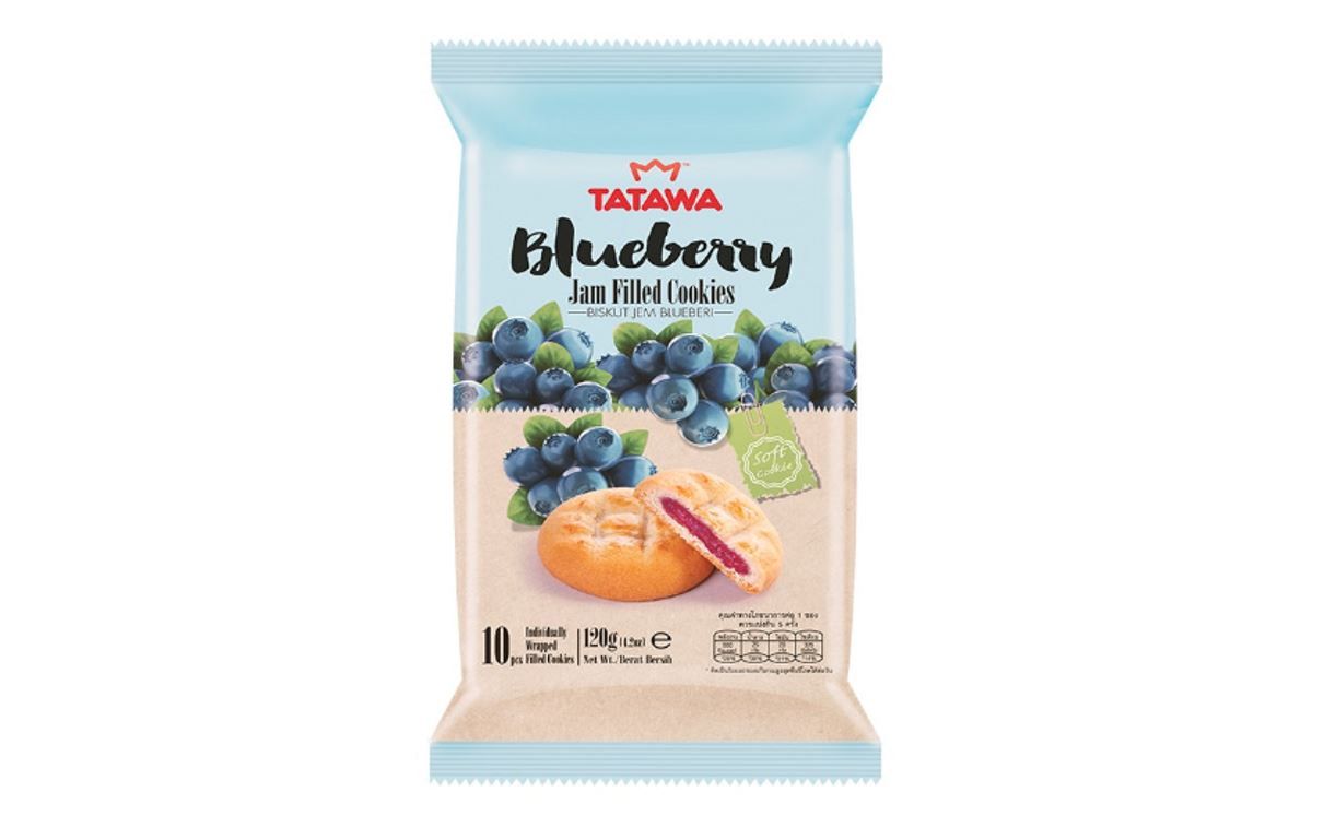 TATAWA BLUEBERRY JAM FILLED COOKIES 120G_0