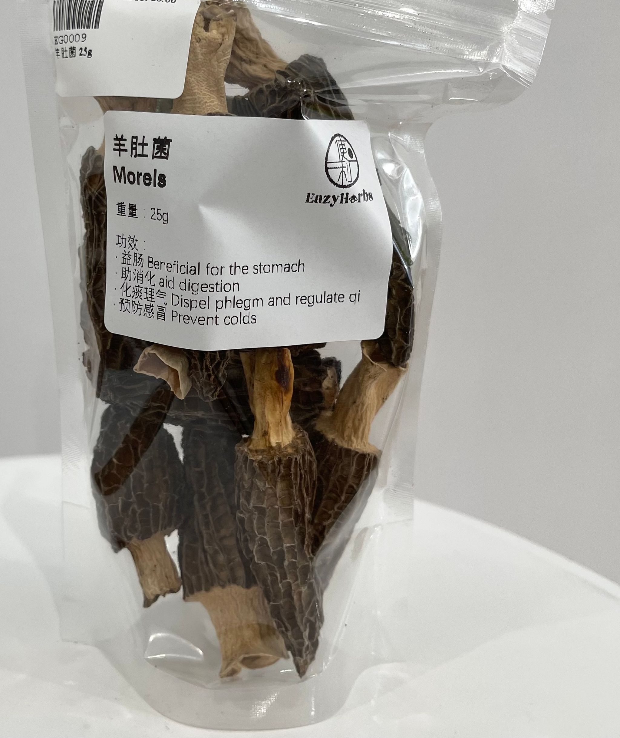 Morel mushrooms 羊肚菌 25g _0
