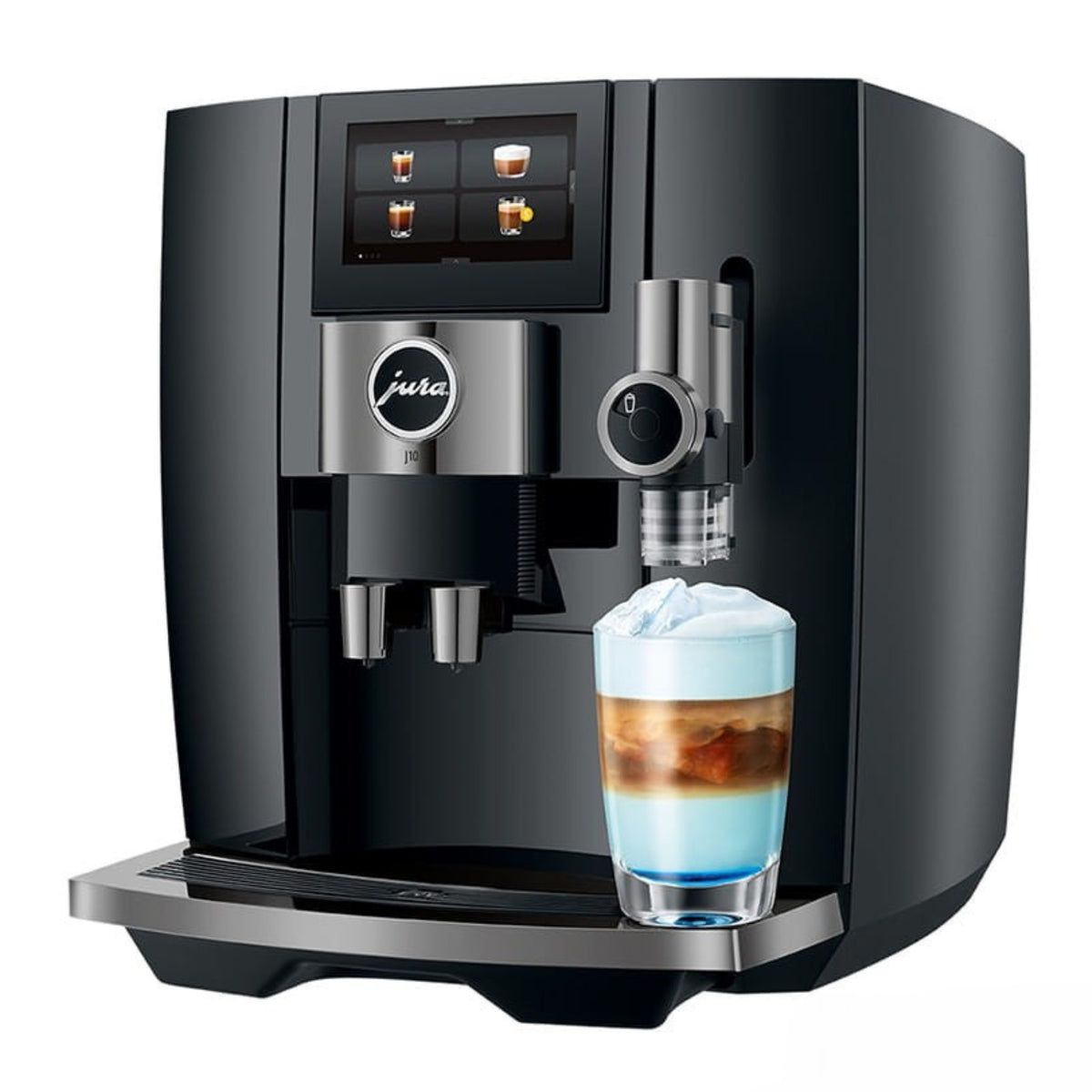 Jura J10 Coffee Machine (Piano Black) – Global Premium Edition by FlexTrade_0