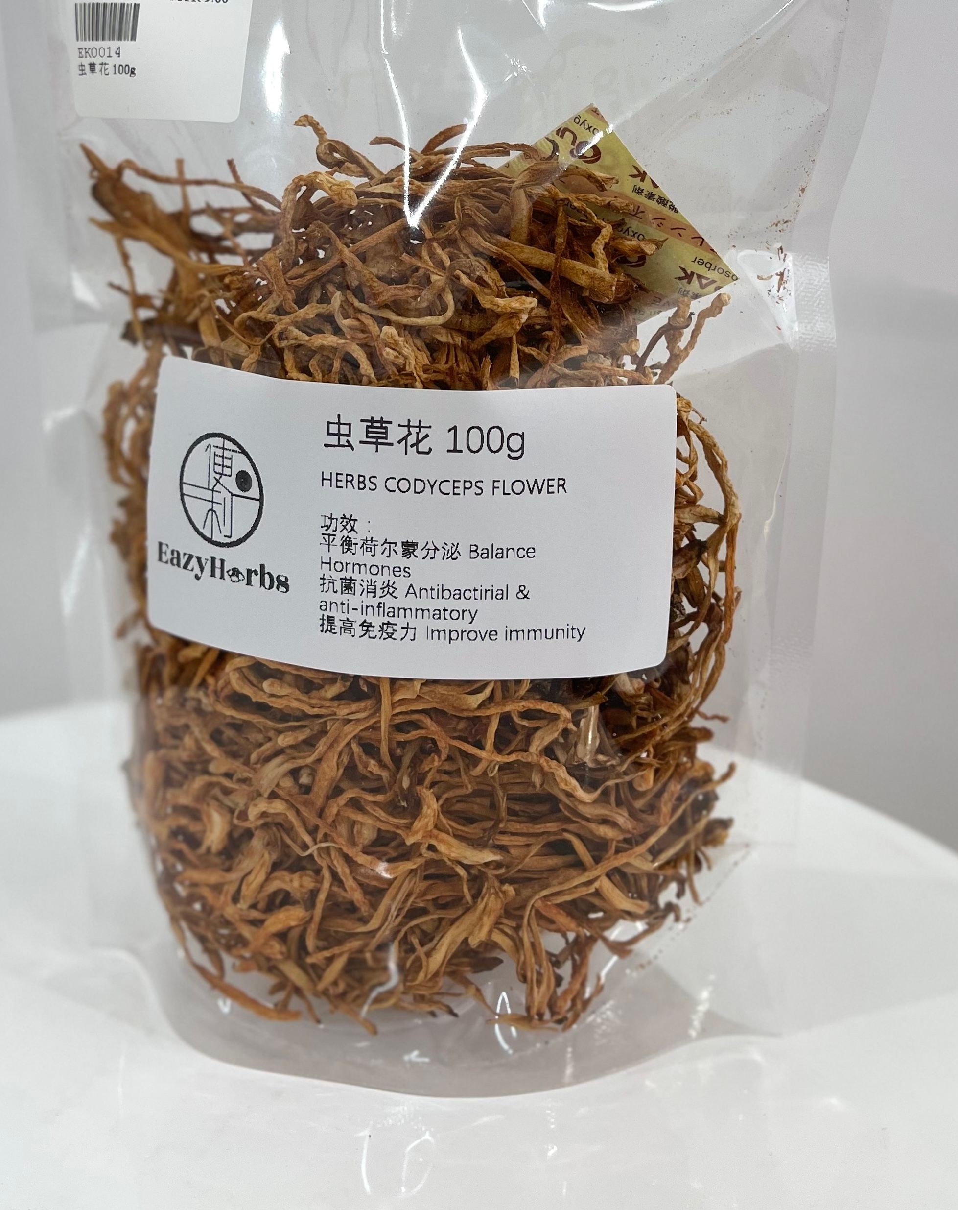Cordyceps Flowers 虫草花 100g_0