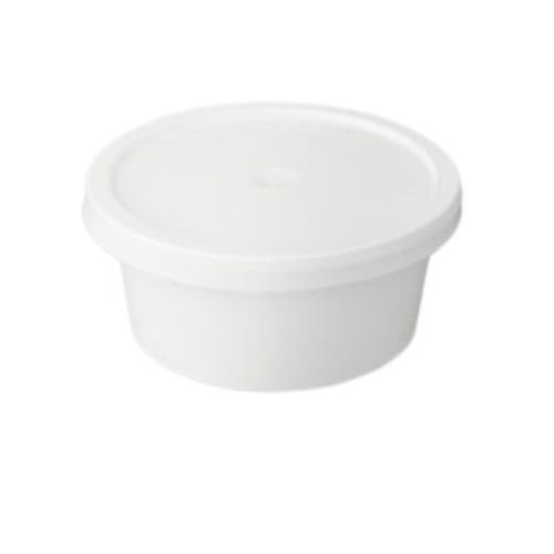 250ml Round Container Milky. ( 1000 pcs )    _0