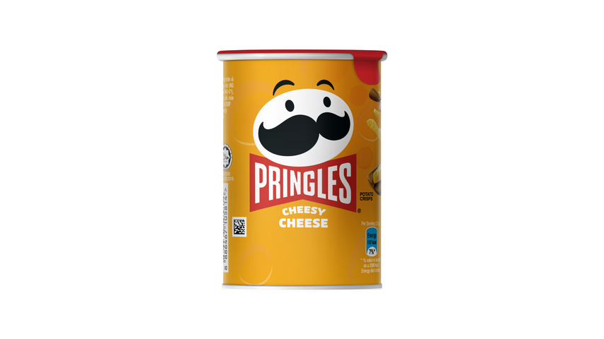 PRINGLES CHEESY CHEESE POTATO CHIPS 42G_0
