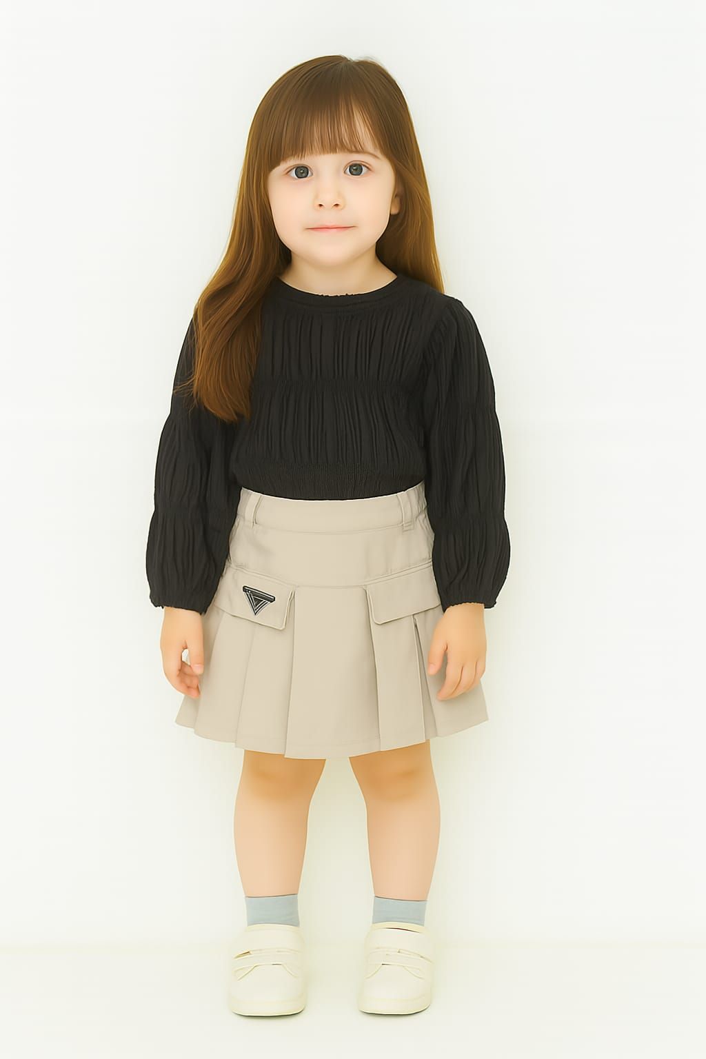 Premium Quality Leather Skirt For Girls_0