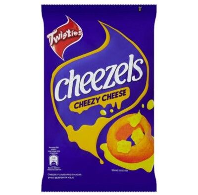 Twisties Cheezels Cheese 1 X 12 X 140G (1 Carton)_0