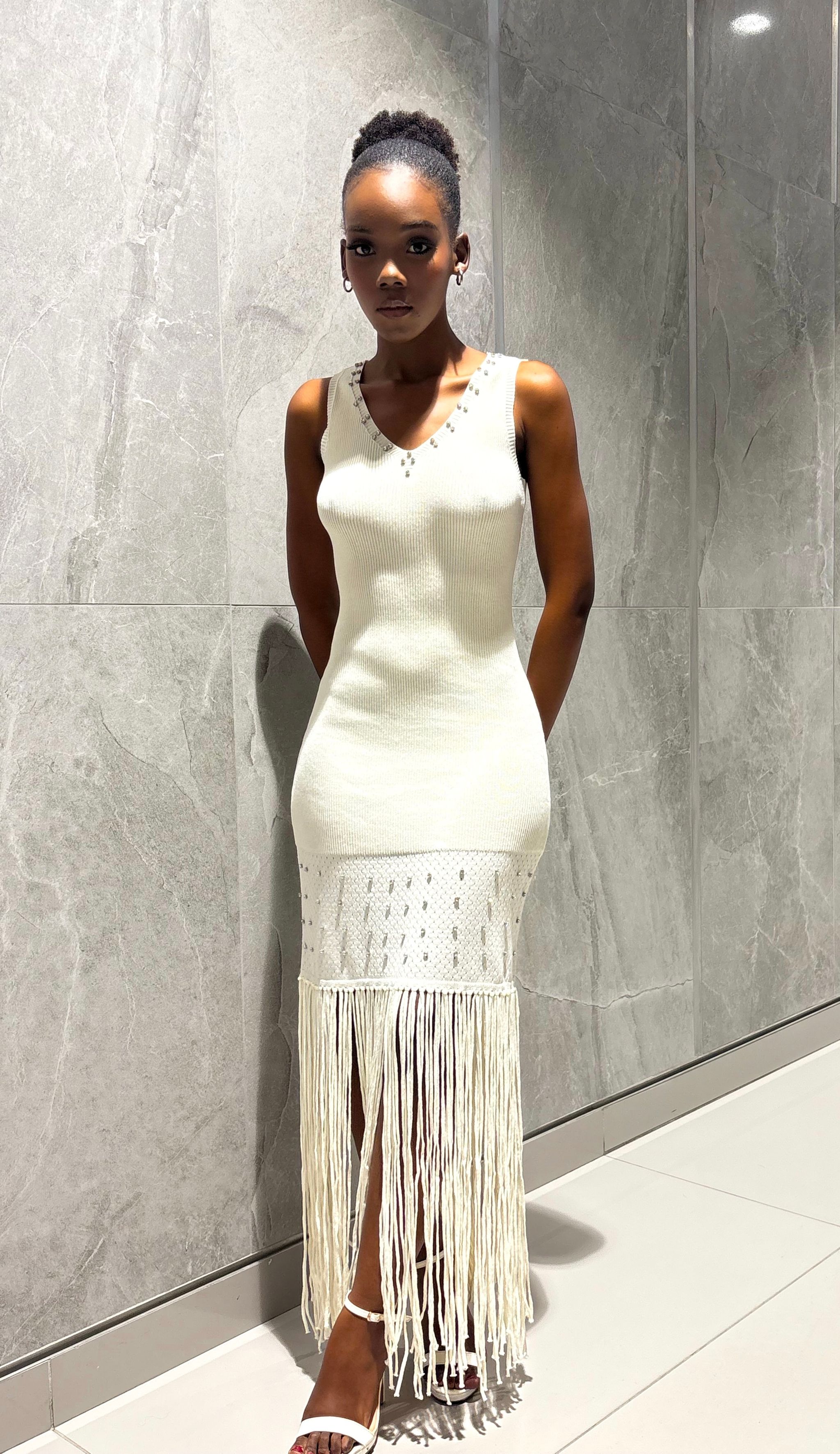 Embellished Taselina bodycon_0
