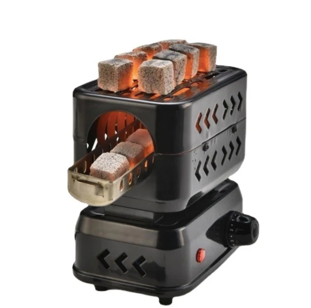 Coconut Coal Stove - Spiral _0