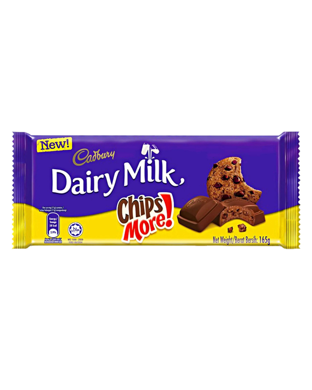 Cadbury Dairy Milk Chipsmore 12 X 160G (1 Outer)_0