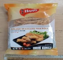 Happy Brand Golden Bean Curd Fish Roll 250G_0