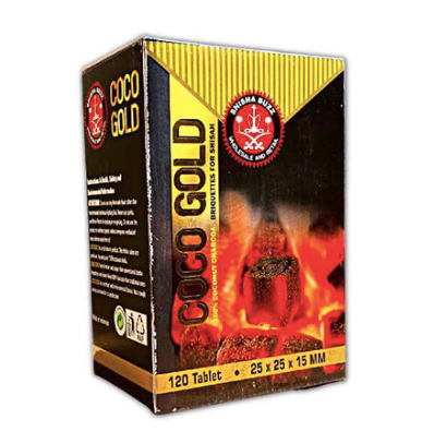 Coco Gold - Coconut Coals 72pc XL_0