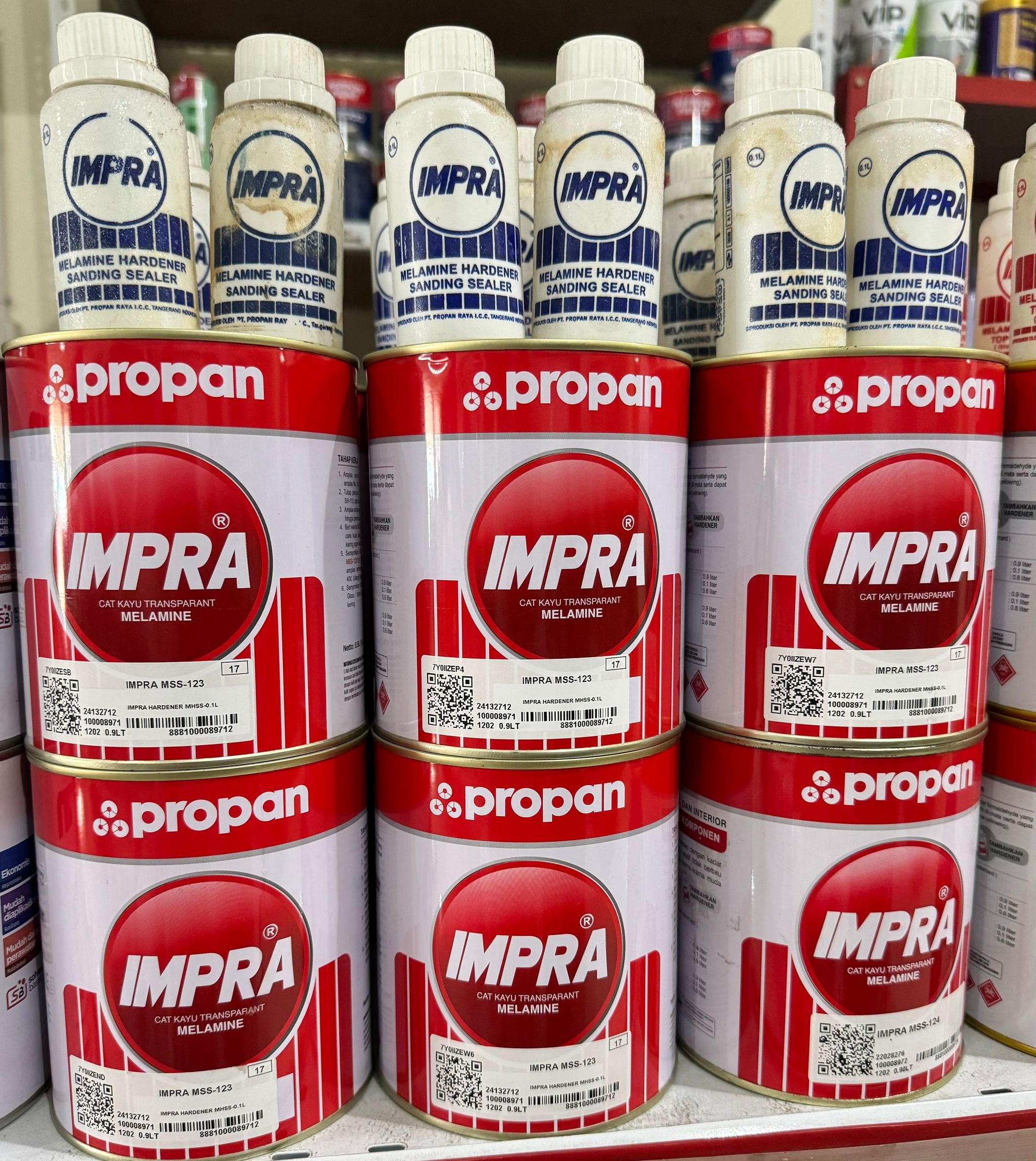 Propan (wood stain) Impra WS-162 B Salak brown 1 L_6
