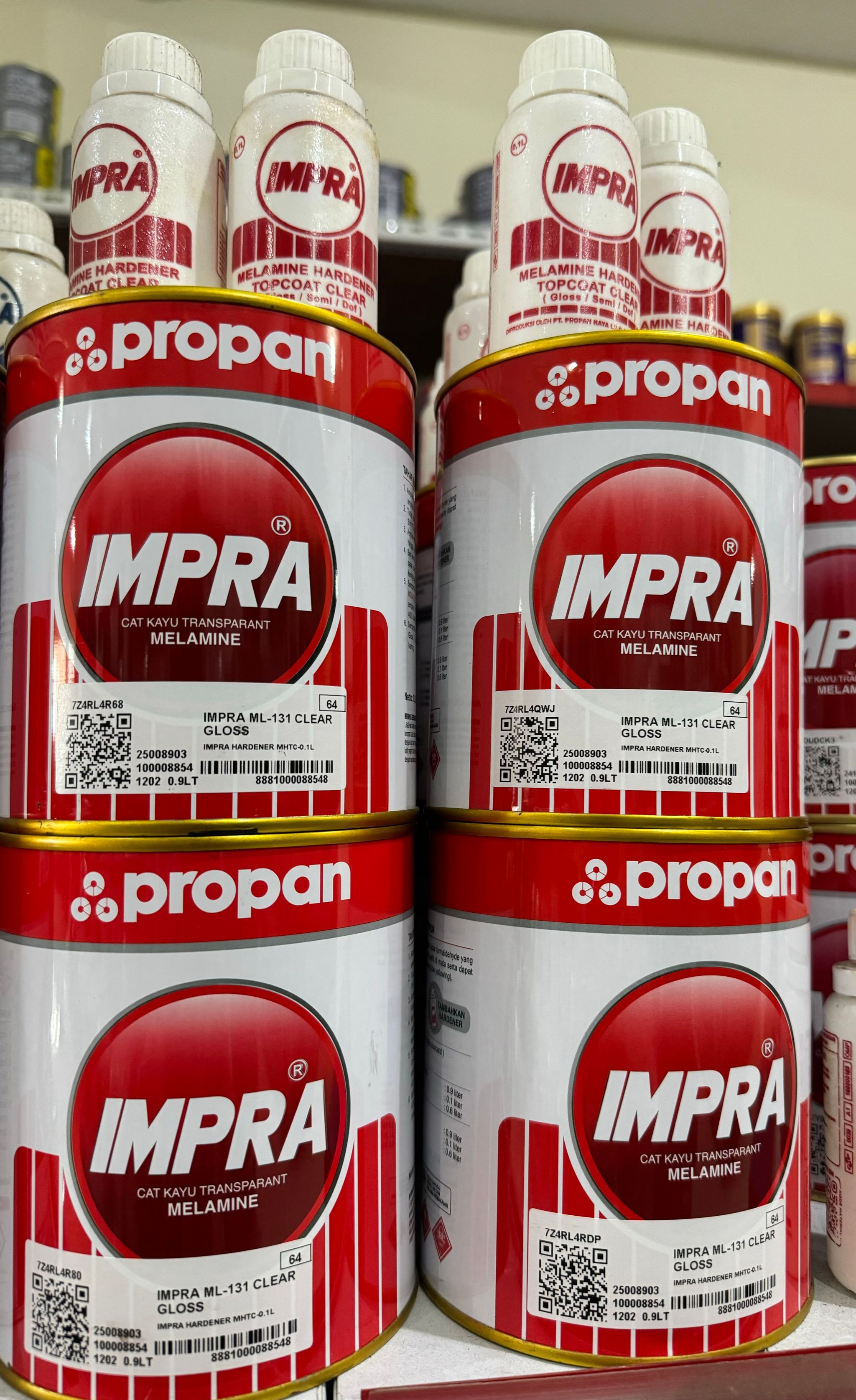 Propan (wood stain) Impra WS-162 B Salak brown 1 L_7