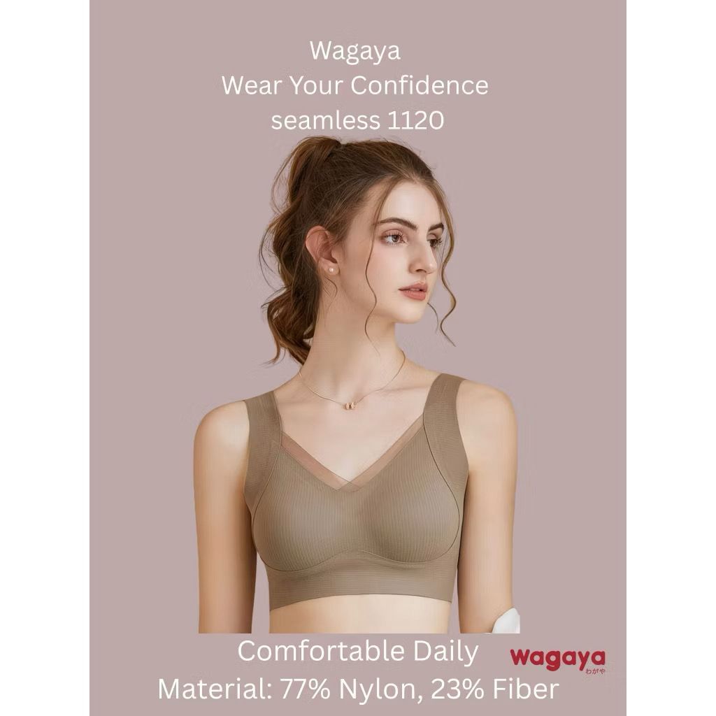 Bra Wagaya Seamless Bra 1120 Size M-XXL _0