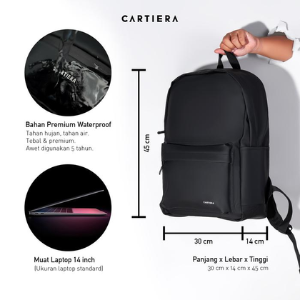 Cartiera Bag Tas Laptop Anti Air Waterproof Premium_1