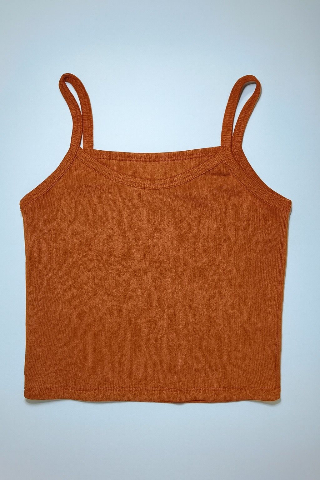 Top básico marrón de tirantes delgados - Size S_0