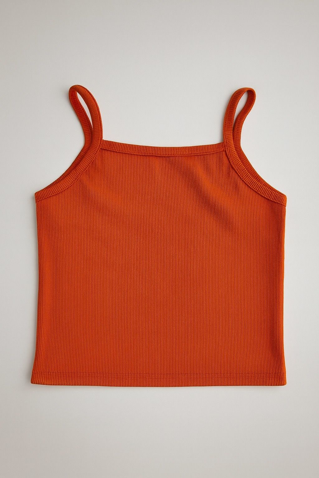 Top básico marrón de tirantes delgados - Size S_1