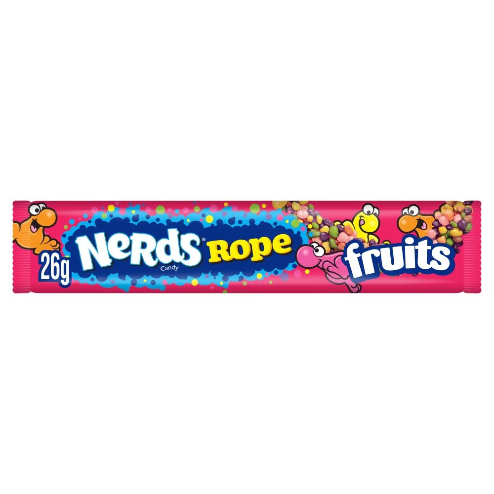Nerds Rope Fruit Flavour Candy 26g_0