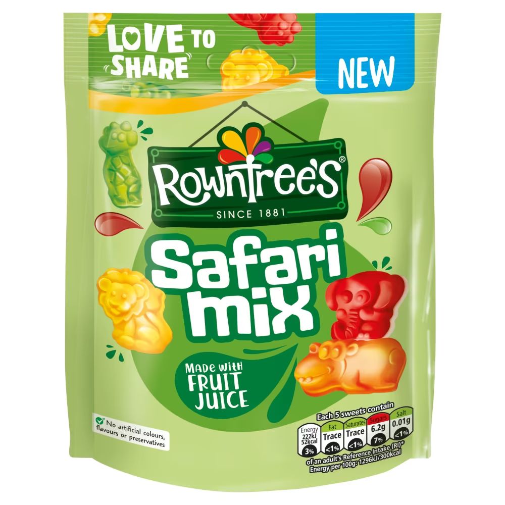 Rowntree's Safari Mix Bag 115g_0
