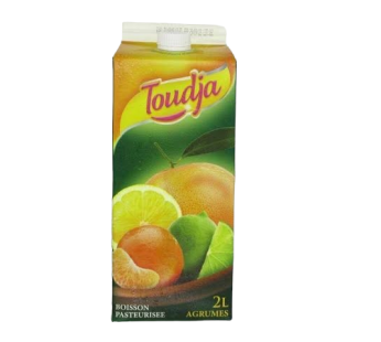 Boisson fruitée Toudja – Agrumes – paqu.2L_0