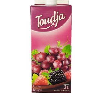 Boisson fruitée Toudja – Fruits rouges – paqu.2L_0