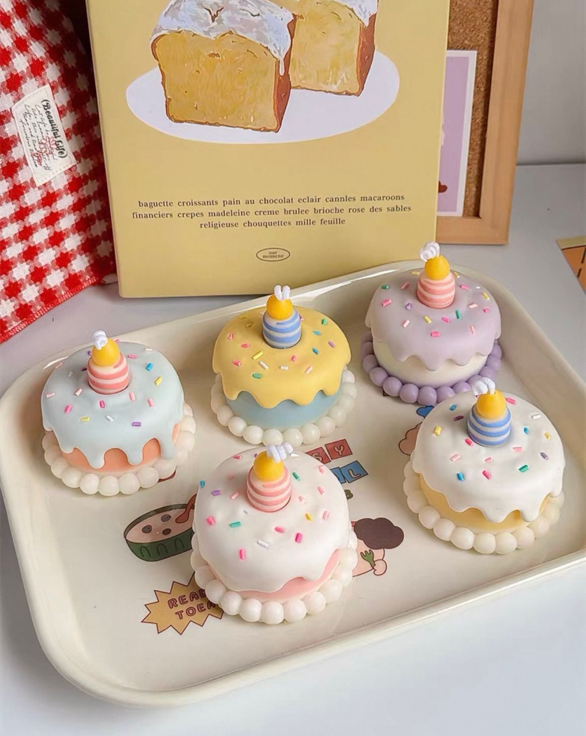 Dessert cake style candle_1