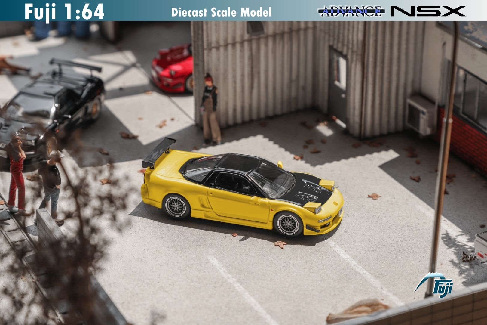 FUJI MODEL 1/64 NSX NA1_3