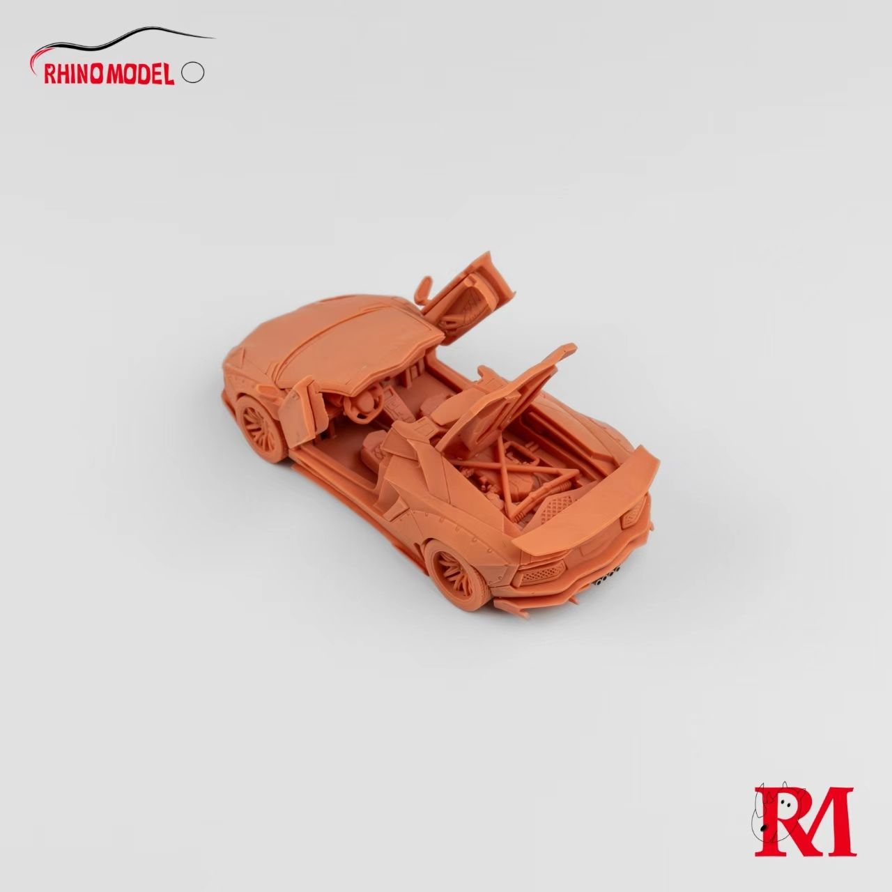 RHINO MODEL 1/64 LAMBORGHINI AVENTADOR ROADSTER LP700 LBWK_3
