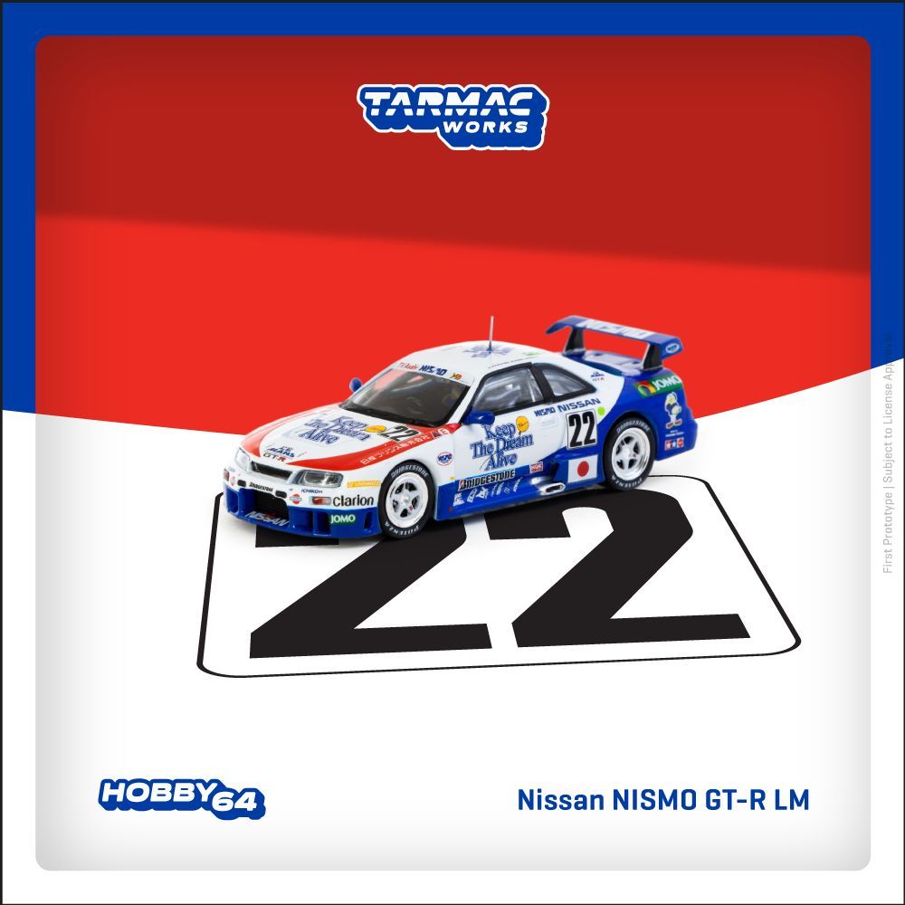 TARMAC WORKS MODEL 1/64 NISSAN NISMO GT-R LM_0