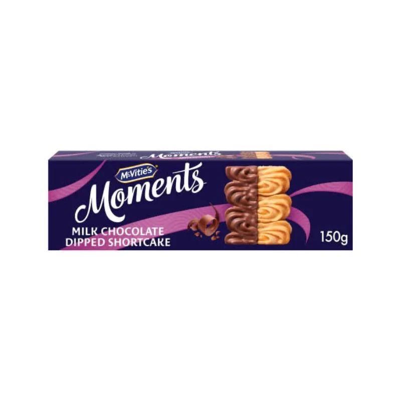 Mcvities Moments milk chocolate real premium biscuits 150g 24 per case Dated 12/2025 Uk stock 🇬🇧 _0