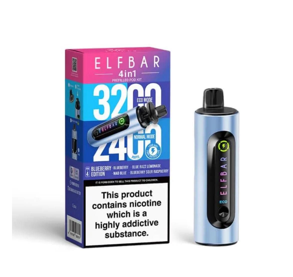 Elfbar 4in1 kit blueberry edition  5 per case_0