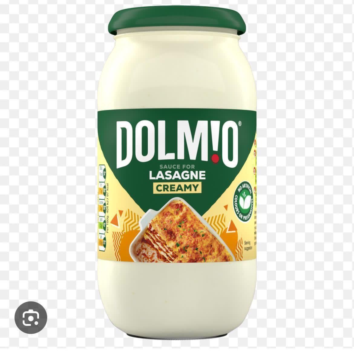 ⭐️REDUCED PRICE⭐️ 2 cases  Dolmio lasagne creamy 6x390g bbe 29/07/25 _0
