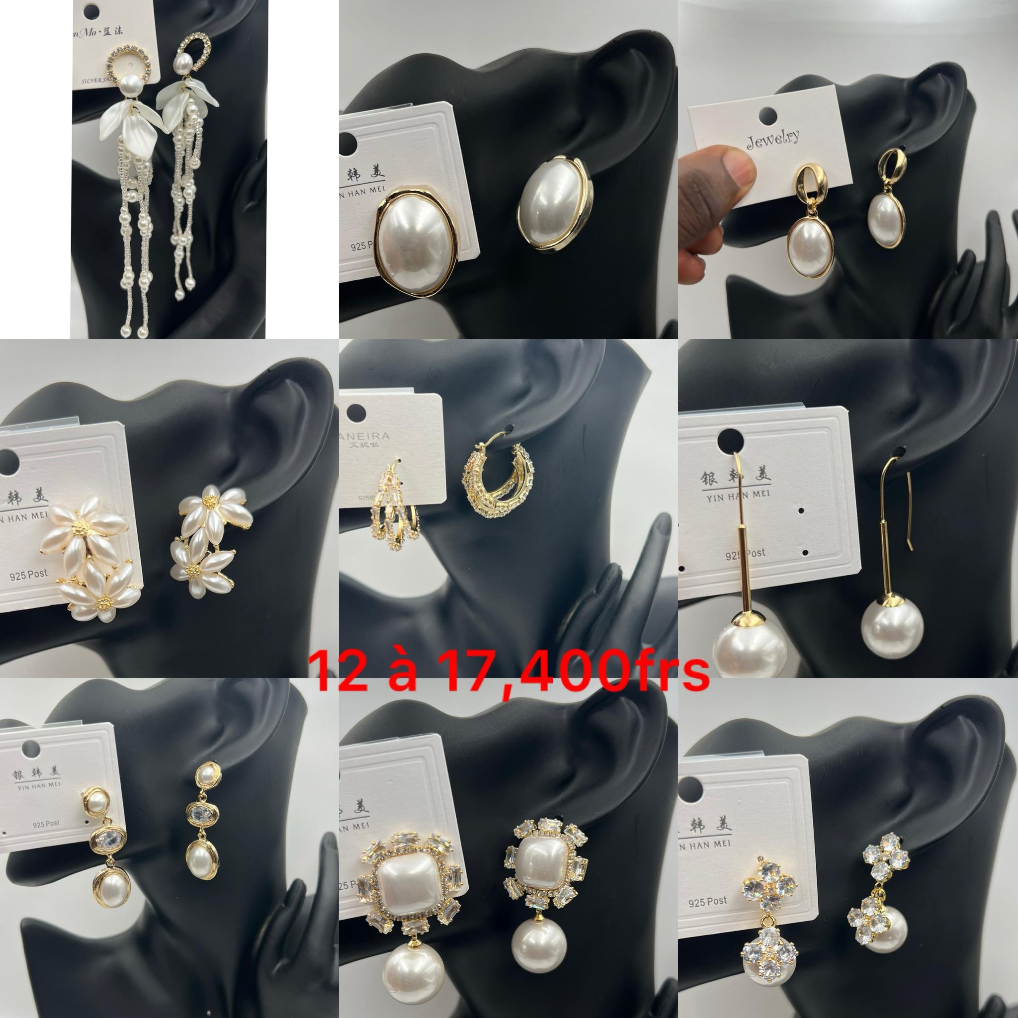Boucles d’oreilles élégantes _0