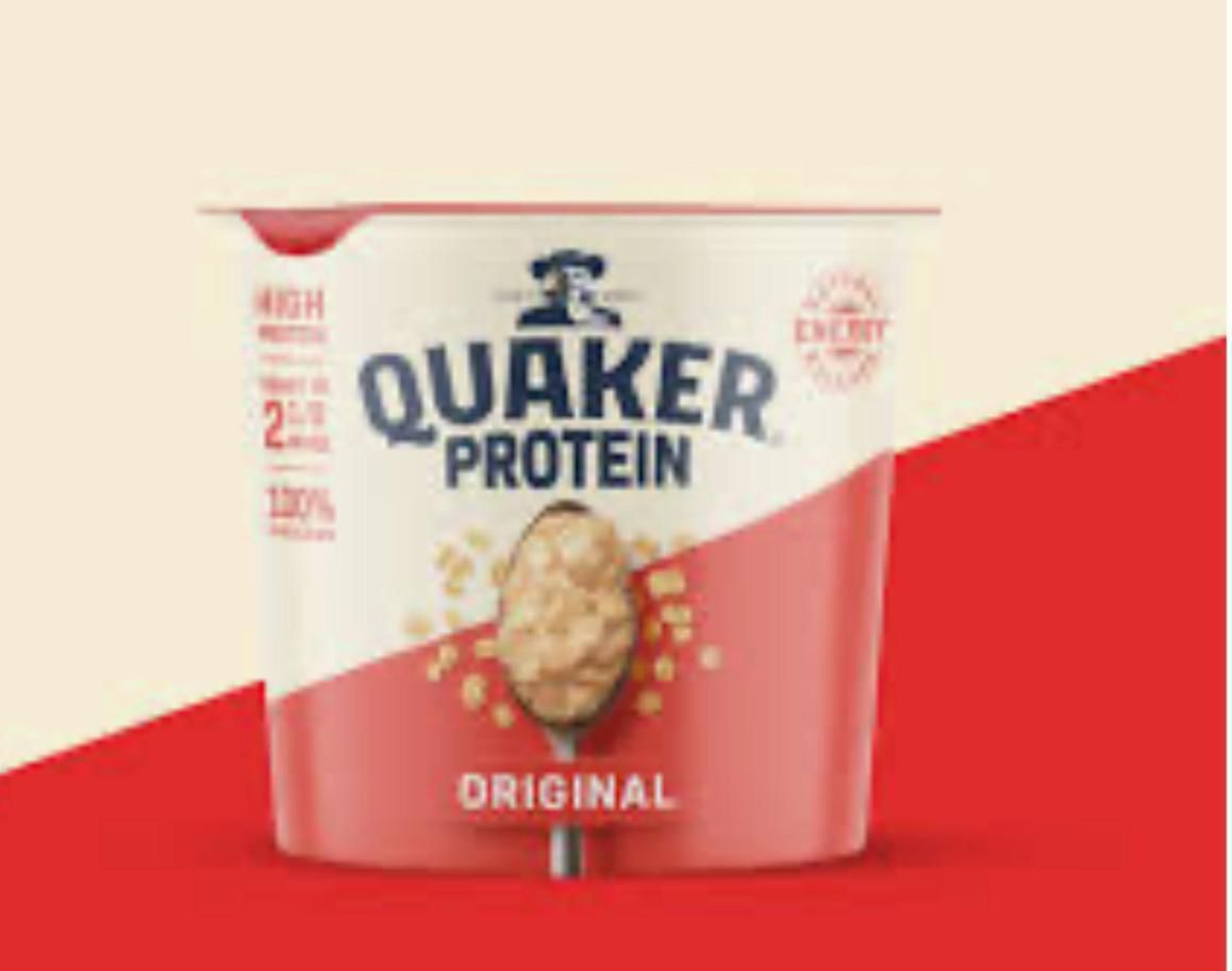 2 cases Quaker protein original  6x49g BBE 25/10/25 _0