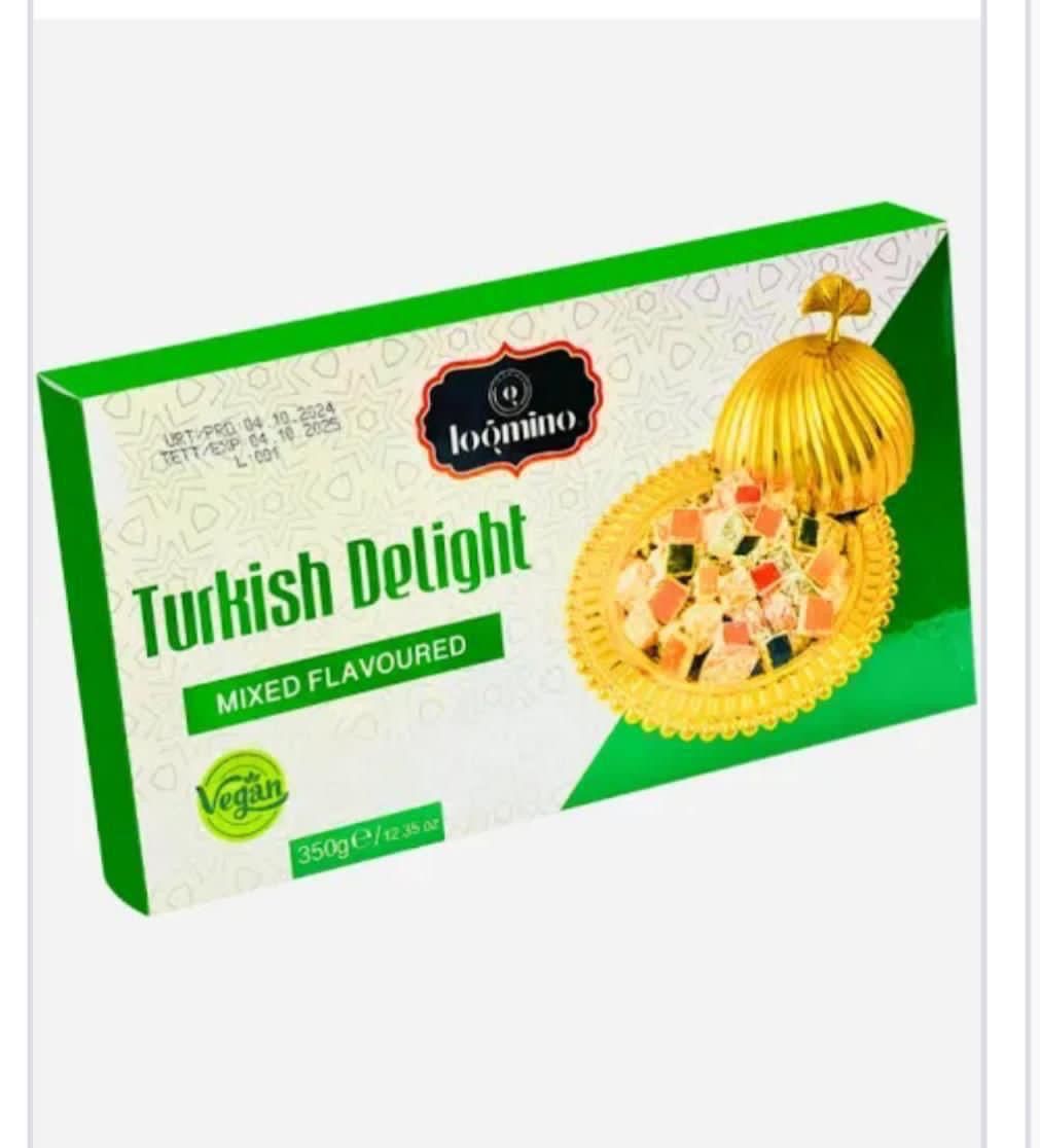 Turkish delight mixed fruit 24x350g  BBE 04/10/25 _0