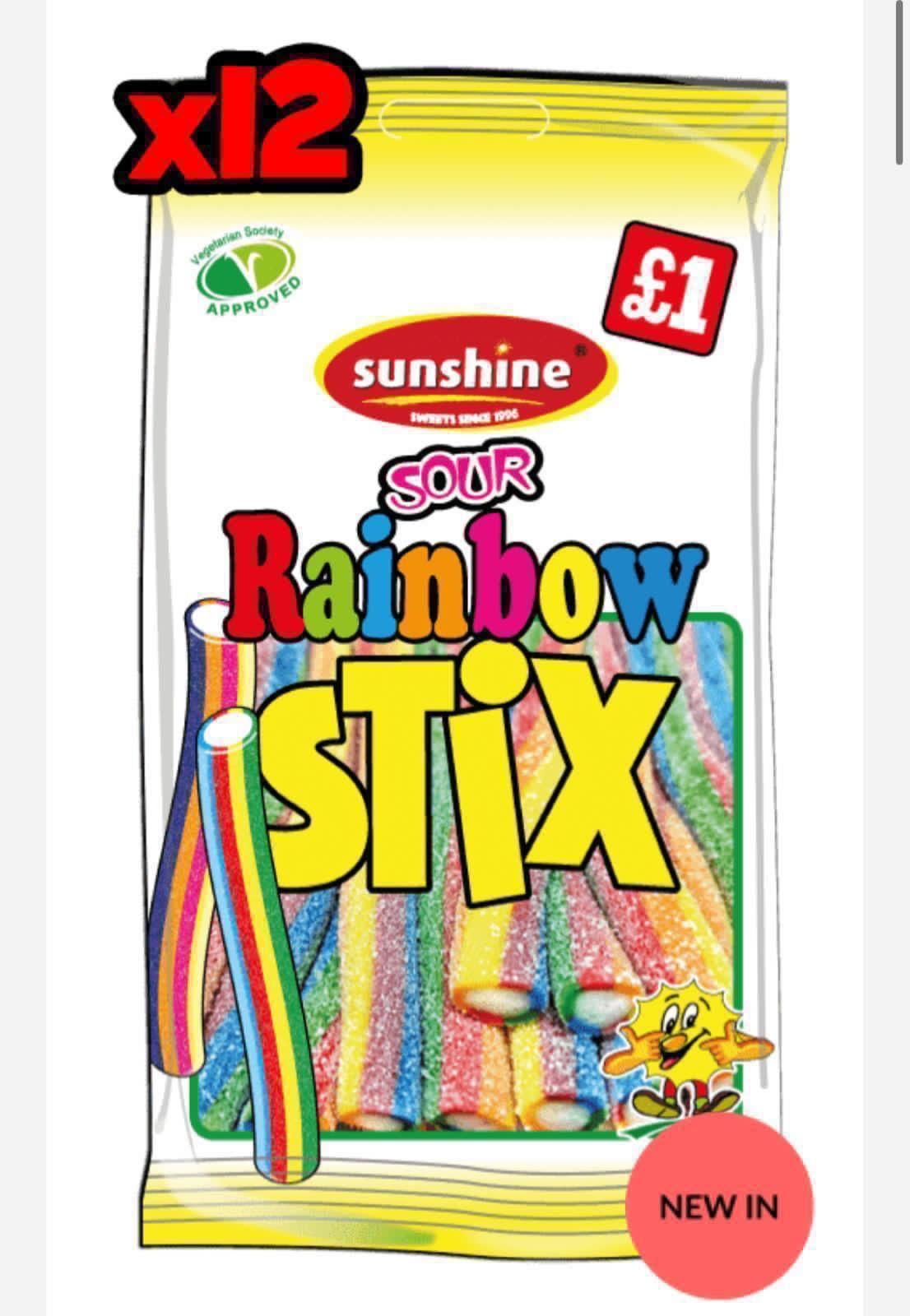 Sunshine rainbow stix 4x12x140g BBE 31/12/25_0