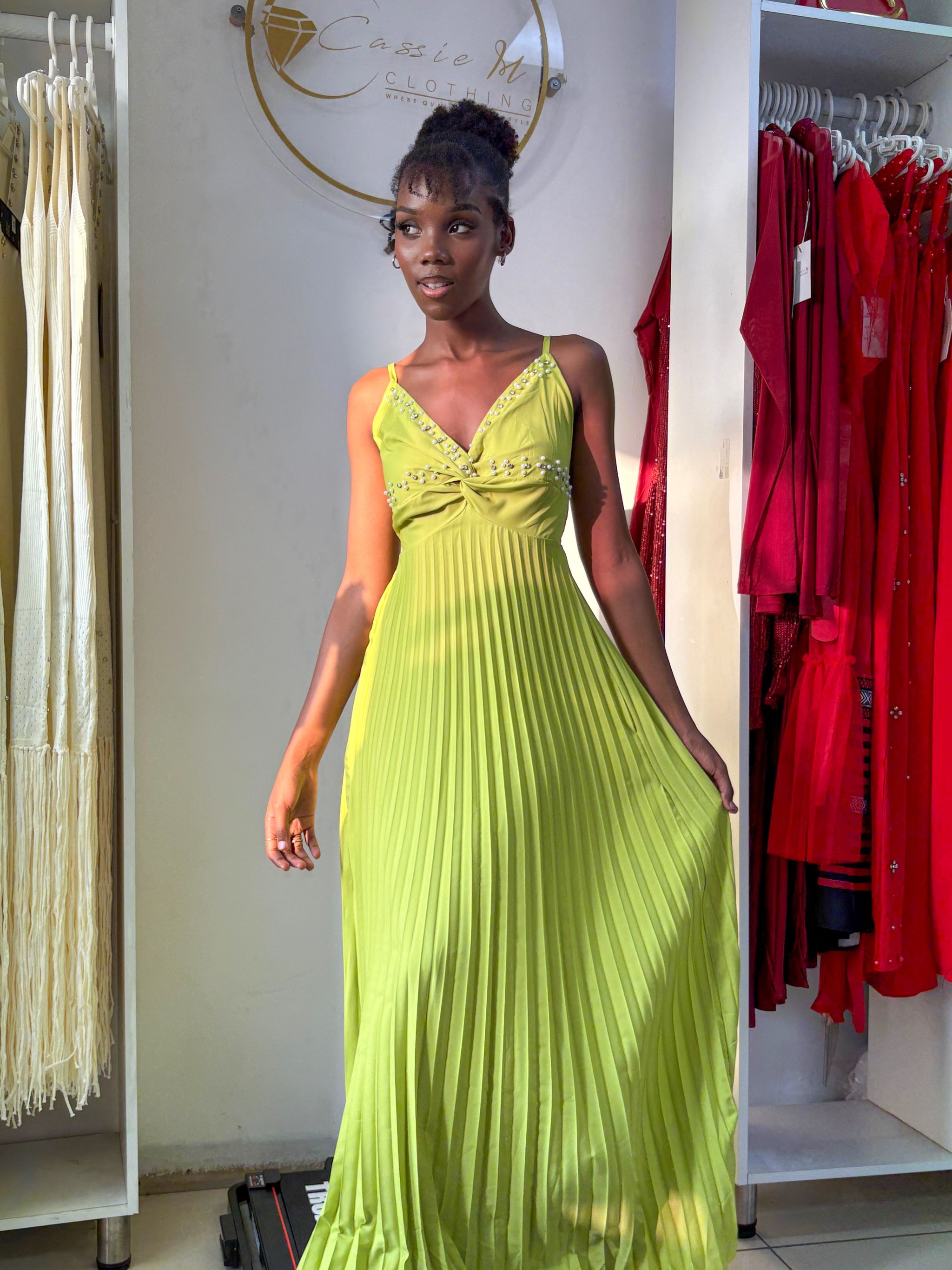 Crystal pleated maxi_4