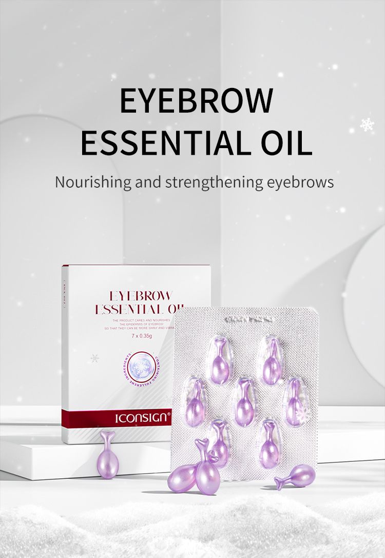 ICONSIGN Eyebrow Essential Oil Washable For Nourishing _0